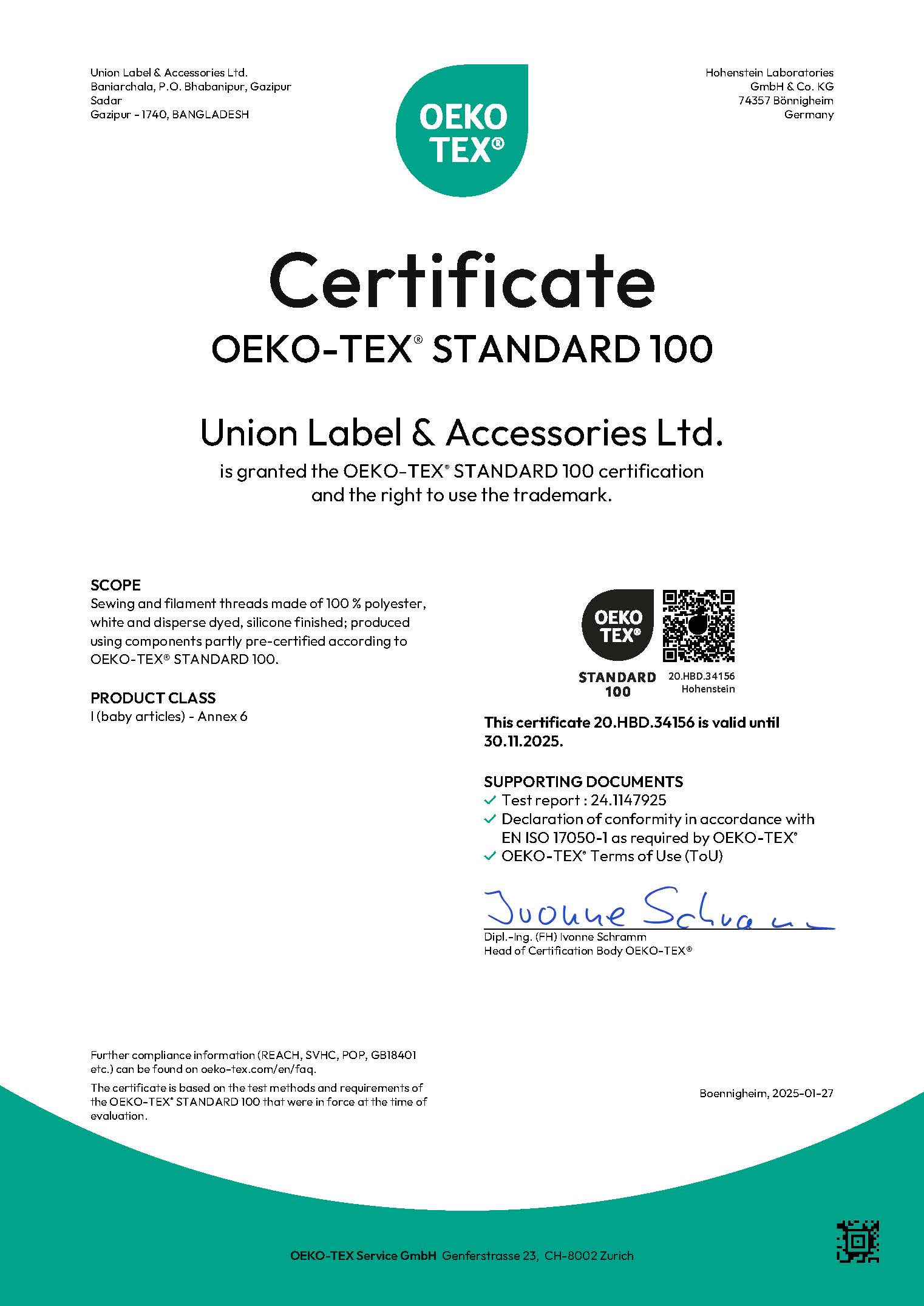Image Oekotex